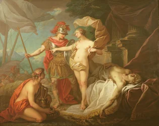Achilles Leaving to Avenge the Death of Patroclus